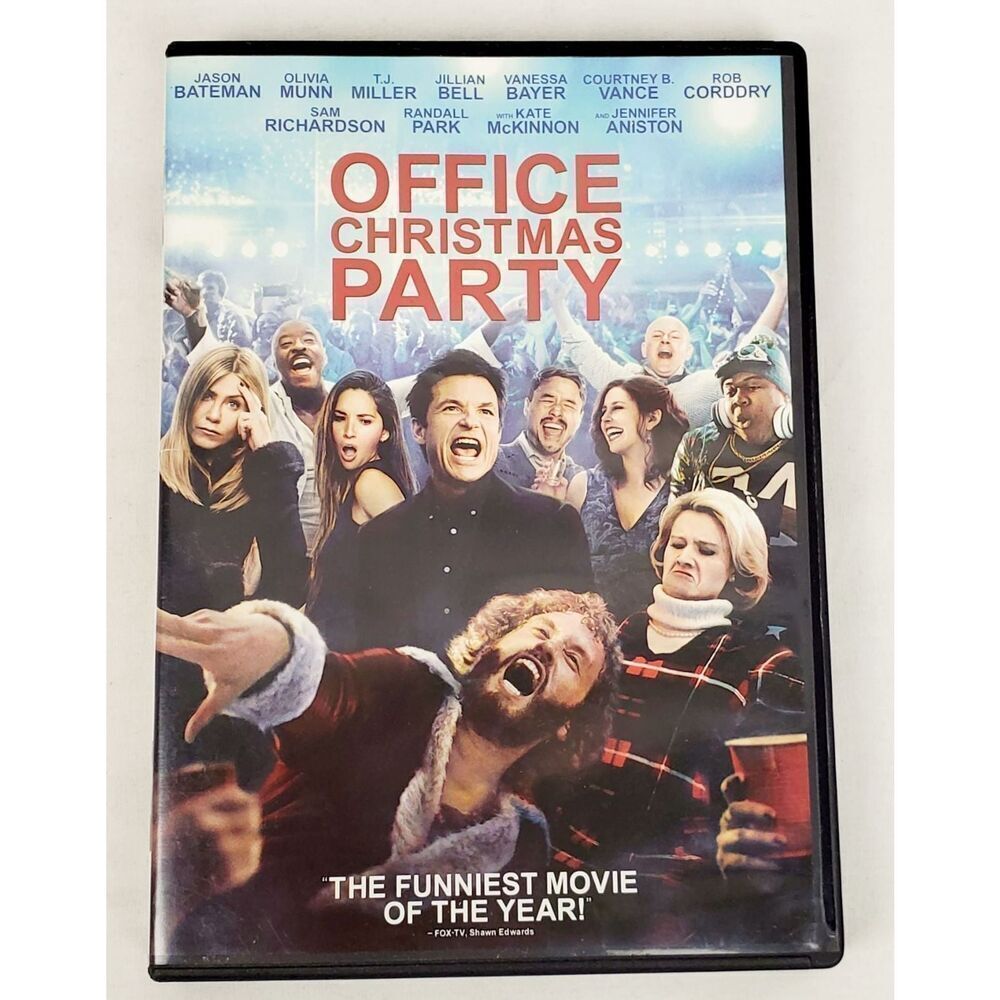 Office Christmas Party DVD Comedy Jennifer Aniston Jason Bateman
